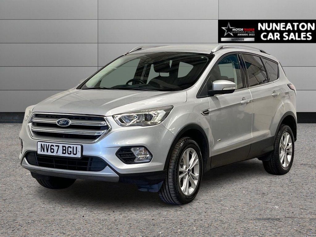 USED 2018 67 FORD KUGA 1.5T EcoBoost Titanium SUV 5dr Petrol Auto AWD Euro 6 (s/s) (182 ps) HALF LEATHER INTERIOR