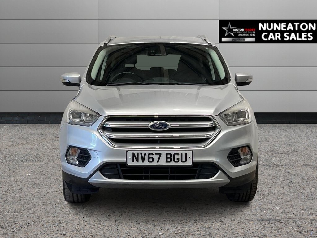 USED 2018 67 FORD KUGA 1.5T EcoBoost Titanium SUV 5dr Petrol Auto AWD Euro 6 (s/s) (182 ps) HALF LEATHER INTERIOR