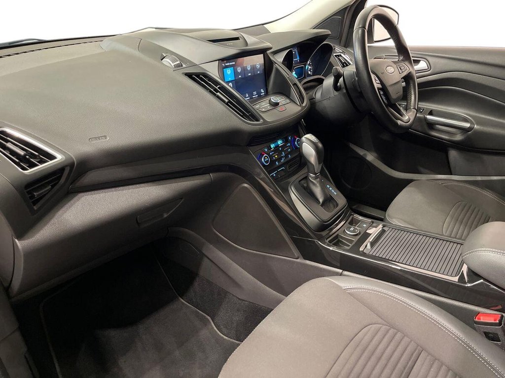 USED 2018 67 FORD KUGA 1.5T EcoBoost Titanium SUV 5dr Petrol Auto AWD Euro 6 (s/s) (182 ps) HALF LEATHER INTERIOR