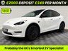 USED 2022 72 TESLA MODEL Y (Dual Motor) Long Range SUV 5dr Electric Auto 4WDE (384 bhp) 92% SOH | Black Pack | Interior