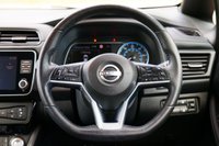 USED 2023 23 NISSAN LEAF 59kWh e+ N-Connecta Hatchback 5dr Electric Auto (217 ps) FLAME RED PAINTWORK + HEAT PACK + TECH PACK + APPLE CARPLAY