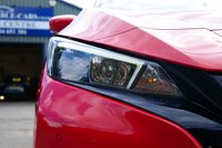 USED 2023 23 NISSAN LEAF 59kWh e+ N-Connecta Hatchback 5dr Electric Auto (217 ps) FLAME RED PAINTWORK + HEAT PACK + TECH PACK + APPLE CARPLAY