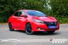 USED 2023 23 NISSAN LEAF 59kWh e+ N-Connecta Hatchback 5dr Electric Auto (217 ps) FLAME RED PAINTWORK + HEAT PACK + TECH PACK + APPLE CARPLAY