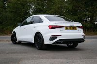 USED 2024 24 AUDI A3 1.0 TFSI 30 S line Saloon 4dr Petrol S Tronic Euro 6 (s/s) (110 ps) IBIS WHITE PAINTWORK + APPLE CARPLAY + REVERSE CAMERA