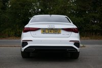 USED 2024 24 AUDI A3 1.0 TFSI 30 S line Saloon 4dr Petrol S Tronic Euro 6 (s/s) (110 ps) IBIS WHITE PAINTWORK + APPLE CARPLAY + REVERSE CAMERA