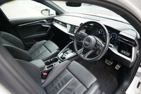 USED 2024 24 AUDI A3 1.0 TFSI 30 S line Saloon 4dr Petrol S Tronic Euro 6 (s/s) (110 ps) IBIS WHITE PAINTWORK + APPLE CARPLAY + REVERSE CAMERA