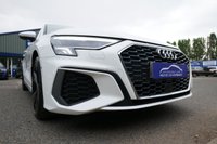 USED 2024 24 AUDI A3 1.0 TFSI 30 S line Saloon 4dr Petrol S Tronic Euro 6 (s/s) (110 ps) IBIS WHITE PAINTWORK + APPLE CARPLAY + REVERSE CAMERA
