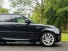 USED 2019 19 LAND ROVER RANGE ROVER SPORT 3.0 SD V6 HSE SUV 5dr Diesel Auto 4WD Euro 6 (s/s) (306 ps) SANTORINI BLACK, REAR CAM