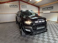 USED 2019 68 FORD RANGER 3.2 TDCi Wildtrak Pickup Double Cab 4dr Diesel Auto 4WD Euro 5 (200 ps) * CANOPY * LIGHT POD * WIDE ARCHES
