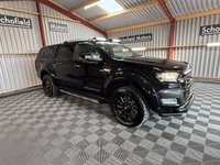 USED 2019 68 FORD RANGER 3.2 TDCi Wildtrak Pickup Double Cab 4dr Diesel Auto 4WD Euro 5 (200 ps) * CANOPY * LIGHT POD * WIDE ARCHES
