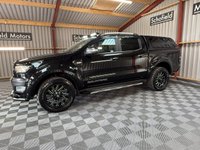 USED 2019 68 FORD RANGER 3.2 TDCi Wildtrak Pickup Double Cab 4dr Diesel Auto 4WD Euro 5 (200 ps) * CANOPY * LIGHT POD * WIDE ARCHES
