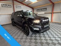USED 2019 68 FORD RANGER 3.2 TDCi Wildtrak Pickup Double Cab 4dr Diesel Auto 4WD Euro 5 (200 ps) * CANOPY * LIGHT POD * WIDE ARCHES