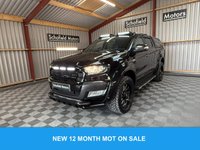 USED 2019 68 FORD RANGER 3.2 TDCi Wildtrak Pickup Double Cab 4dr Diesel Auto 4WD Euro 5 (200 ps) * CANOPY * LIGHT POD * WIDE ARCHES