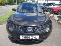 USED 2016 66 NISSAN JUKE 1.6 DIG-T Tekna SUV 5dr Petrol XTRON 4WD Euro 6 (190 ps) SAT NAV HEATED BLACK LEATHER STUNNING CAR 12 MONTHS MOT