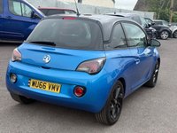 USED 2016 66 VAUXHALL ADAM 1.2i ecoFLEX ENERGISED Hatchback 3dr Petrol Manual Euro 6 (s/s) (70 ps) 