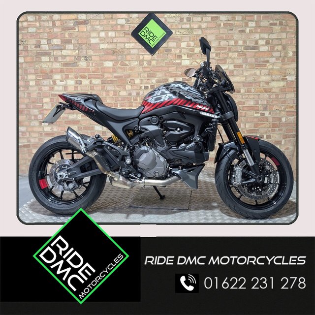 View our Ducati Monster 937 + PLUS. 2645 MILES. LOVELY BIKE WITH GREAT EXTRAS.