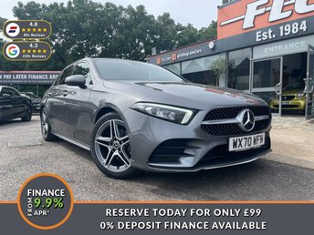 2020 MERCEDES-BENZ A-CLASS 1.3 A200 AMG Line (Executive) Hatchback 5dr Petrol 7G-DCT Euro 6 (s/s) (163 ps) &pound;16350.00