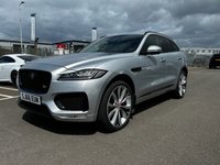 USED 2016 66 JAGUAR F-PACE 3.0 D300 V6 S SUV 5dr Diesel Auto AWD Euro 6 (s/s) (300 ps) GOOD SERVICE HISTORY, SAT NAV, LEATHER INTERIOR