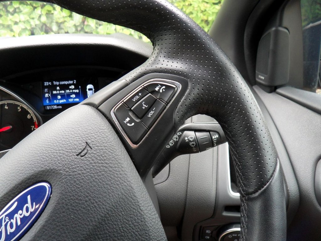 USED 2017 17 FORD FOCUS 2.0T EcoBoost ST-3 Hatchback 5dr Petrol Manual Euro 6 (s/s) (250 ps) FullHistory 10Services Rear Privacy