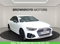 USED 2023 23 AUDI A4 2.0 TFSI 35 S line Saloon 4dr Petrol S Tronic Euro 6 (s/s) (150 ps) VIRTUAL COCKPIT+R-CAM+CARPLAY