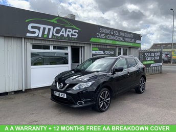 2017 NISSAN QASHQAI 1.6 dCi Tekna SUV 5dr Diesel XTRON 2WD Euro 6 (s/s) (130 ps) &pound;9950.00