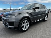 USED 2018 18 LAND ROVER RANGE ROVER SPORT 3.0 SD V6 HSE SUV 5dr Diesel Auto 4WD Euro 6 (s/s) (306 ps) LEATHER INTERIOR, HEATED SEATS, SAT NAV