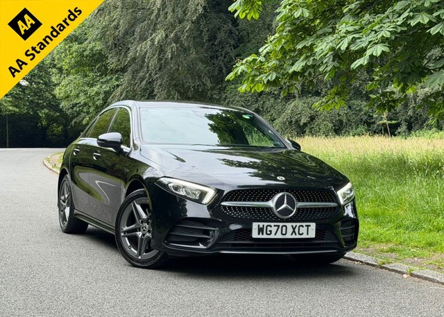 View our Mercedes-Benz A-Class 1.3 A250e 15.6kWh AMG Line Saloon 4dr Petrol Plug-in Hybrid 8G-DCT Euro 6 (s/s) (218 ps)