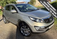 USED 2013 63 KIA SPORTAGE 1.7 CRDi EcoDynamics 3 Panoramic SUV 5 Door Diesel Manual 2WD Euro 5 (s/s) (114 bhp) PANORAMIC SUNROOF HEATED LEATHER
