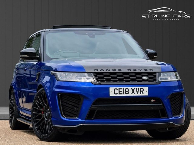 View our Land Rover Range Rover Sport 5.0 P575 V8 SVR SUV 5dr Petrol Auto 4WD Euro 6 (s/s) (575 ps)