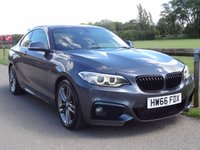 USED 2016 66 BMW 2 SERIES 2.0 218d M Sport Coupe 2dr Diesel Manual Euro 6 (s/s) (150 ps) �&pound;5400 WORTH OF FACTORY FITTED OPTIONS 