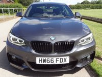 USED 2016 66 BMW 2 SERIES 2.0 218d M Sport Coupe 2dr Diesel Manual Euro 6 (s/s) (150 ps) �&pound;5400 WORTH OF FACTORY FITTED OPTIONS 