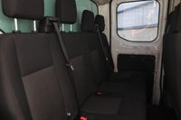 USED 2017 67 FORD TRANSIT 350 2.0 ECOBLUE 130PS DOUBLE CAB HIGH SIDED TIPPER - NO VAT 