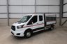 USED 2017 67 FORD TRANSIT 350 2.0 ECOBLUE 130PS DOUBLE CAB HIGH SIDED TIPPER - NO VAT 