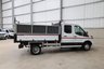 USED 2017 67 FORD TRANSIT 350 2.0 ECOBLUE 130PS DOUBLE CAB HIGH SIDED TIPPER - NO VAT 