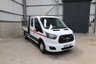 USED 2017 67 FORD TRANSIT 350 2.0 ECOBLUE 130PS DOUBLE CAB HIGH SIDED TIPPER - NO VAT 