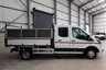 USED 2017 67 FORD TRANSIT 350 2.0 ECOBLUE 130PS DOUBLE CAB HIGH SIDED TIPPER - NO VAT 
