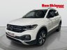 USED 2022 22 VOLKSWAGEN T-CROSS 1.0 TSI Black Edition SUV 5dr Petrol Manual Euro 6 (s/s) (110 ps) 