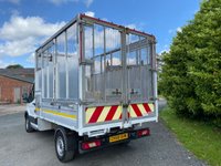 USED 2018 68 FORD TRANSIT 2.0 350 ECOBLUE CAGED TIPPER L2 MEDIUM WHEEL BASE (130 BHP) 