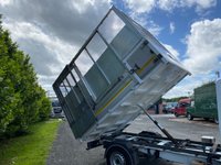 USED 2018 68 FORD TRANSIT 2.0 350 ECOBLUE CAGED TIPPER L2 MEDIUM WHEEL BASE (130 BHP) 