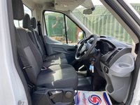 USED 2018 68 FORD TRANSIT 2.0 350 ECOBLUE CAGED TIPPER L2 MEDIUM WHEEL BASE (130 BHP) 