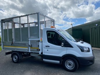 2018 FORD TRANSIT 2.0 350 ECOBLUE CAGED TIPPER L2 MEDIUM WHEEL BASE (130 BHP) &pound;9995.00