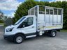 USED 2018 68 FORD TRANSIT 2.0 350 ECOBLUE CAGED TIPPER L2 MEDIUM WHEEL BASE (130 BHP) 