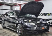 USED 2015 15 AUDI S3 2.0 TFSI Hatchback 3dr Petrol Manual quattro Euro 6 (s/s) (300 ps) 1 YEAR MOT! 2 KEYS! JUST SERVICED!