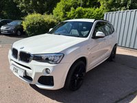 USED 2015 65 BMW X3 2.0 20d M Sport SUV 5dr Diesel Manual xDrive Euro 6 (s/s) (190 ps) BLUETOOTH-SAT NAV-AIR CON-2XKEYS