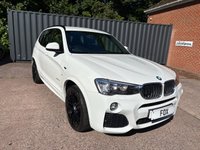 USED 2015 65 BMW X3 2.0 20d M Sport SUV 5dr Diesel Manual xDrive Euro 6 (s/s) (190 ps) BLUETOOTH-SAT NAV-AIR CON-2XKEYS