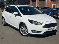 USED 2017 17 FORD FOCUS 1.0T EcoBoost Titanium Hatchback 5dr Petrol Auto Euro 6 (s/s) (125 ps) PARKING SENSORS -APPLE CARPLAY