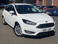 USED 2017 17 FORD FOCUS 1.0T EcoBoost Titanium Hatchback 5dr Petrol Auto Euro 6 (s/s) (125 ps) PARKING SENSORS -APPLE CARPLAY