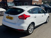 USED 2017 17 FORD FOCUS 1.0T EcoBoost Titanium Hatchback 5dr Petrol Auto Euro 6 (s/s) (125 ps) PARKING SENSORS -APPLE CARPLAY