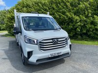 USED 2022 22 MAXUS DELIVER 9 2.0 D20 ALLOY SIDE DROPSIDE WITH TAIL LIFT RWD MODEL, EURO 6  (150 ps) 