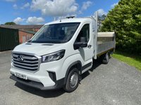USED 2022 22 MAXUS DELIVER 9 2.0 D20 ALLOY SIDE DROPSIDE WITH TAIL LIFT RWD MODEL, EURO 6  (150 ps) 